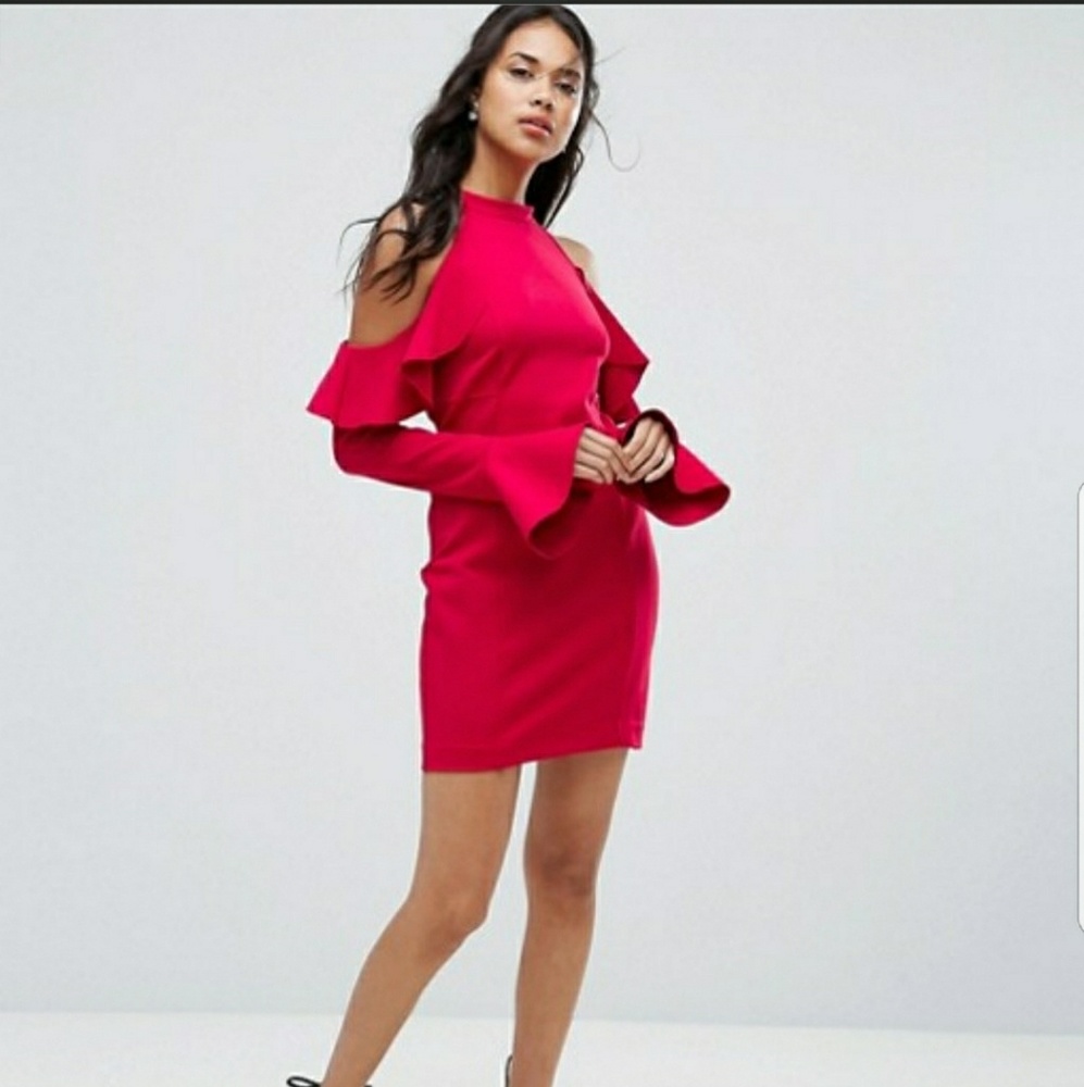 Free people Sweet talk Frill Mini Dress